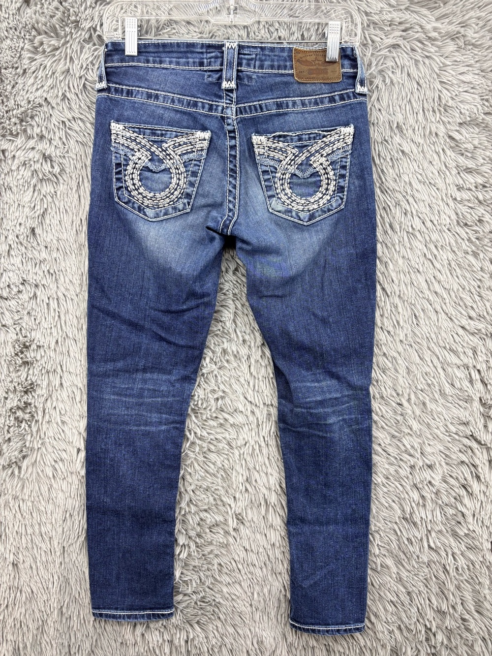 Big Star Jeans Womens 26 Blue Jenae Skinny Low Rise Medium Wash